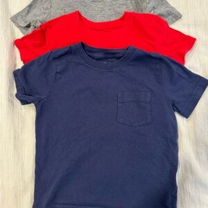 Jumping Beans Blue and Red Short Sleeve Tees